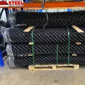 Black Chain Link Fence System